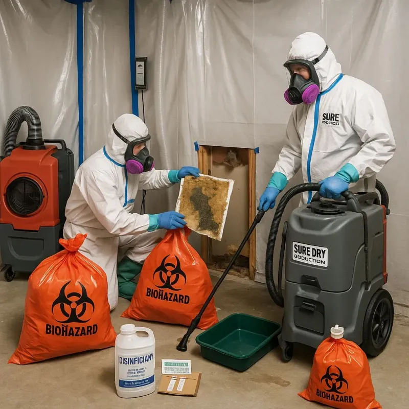 Contaminated Water Handling Protocols process in Saline County, MO