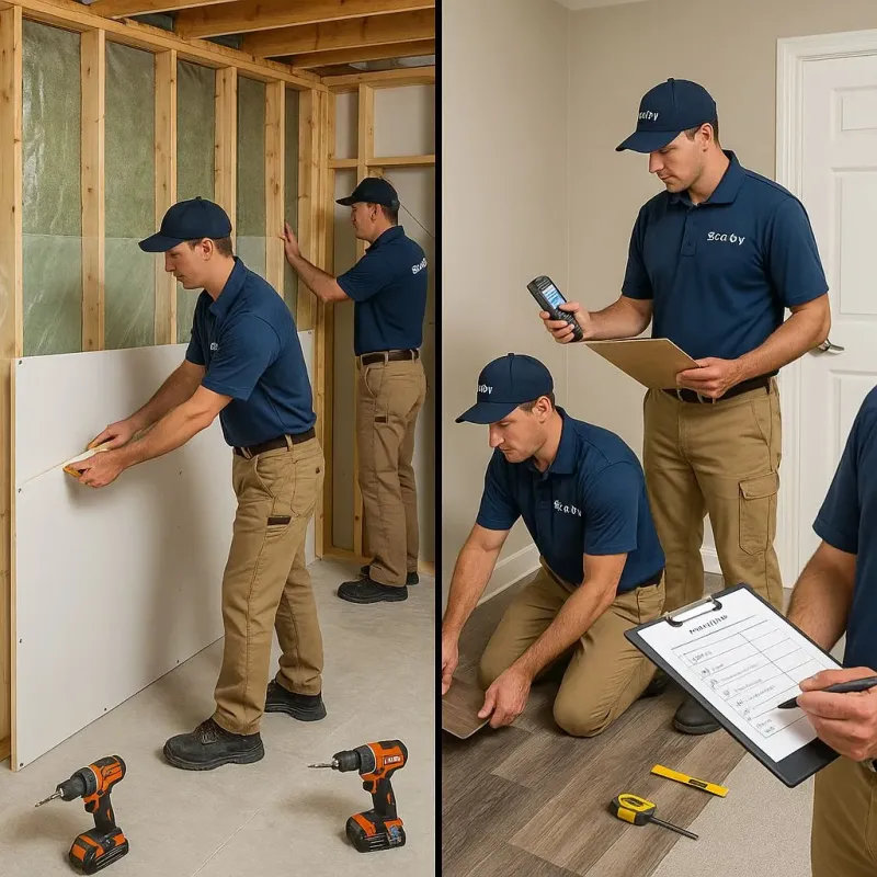 Repairs and Reconstruction process in Saline County, MO
